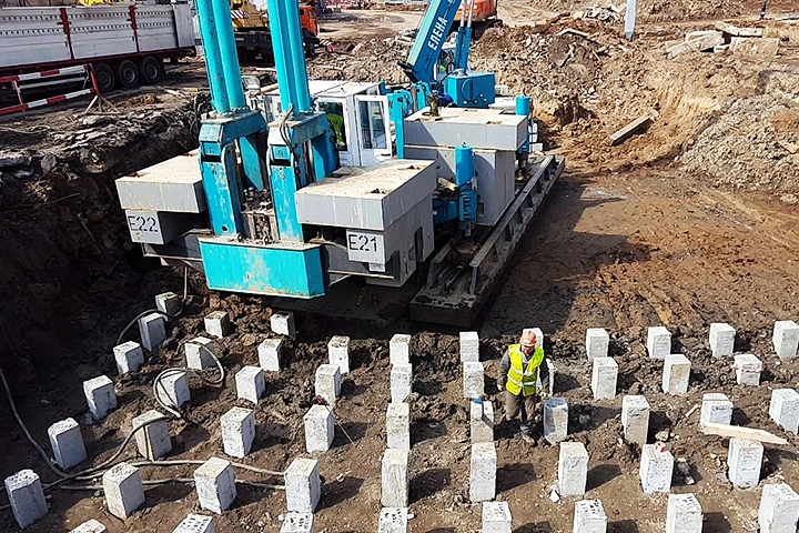 Вдавливаемые сваи