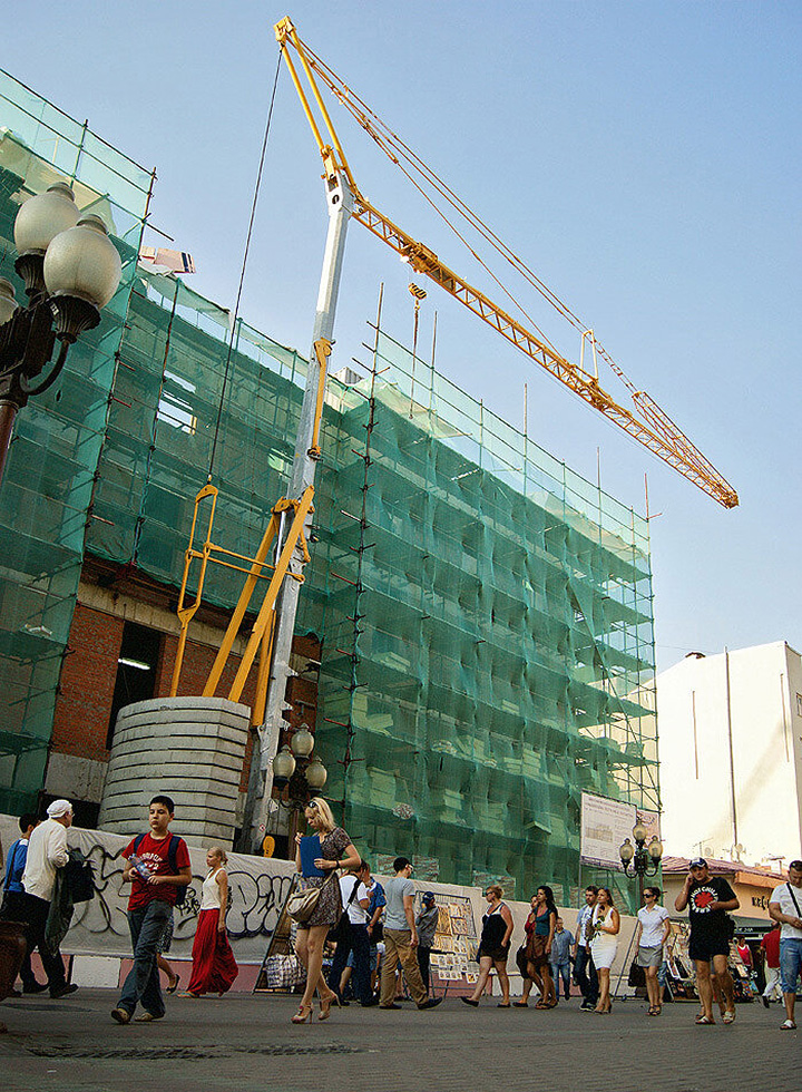 ППР на строительные леса «Театр им. Вахтангова»