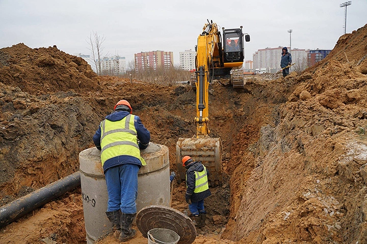 Прокладка инженерных сетей